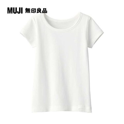 MUJI 無印良品 幼兒有機棉針織圓領短袖T恤(共3色)