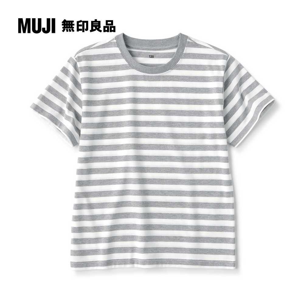 MUJI 無印良品 兒童圓領短袖T恤