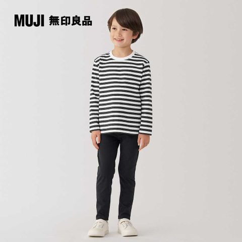 MUJI 無印良品 兒童圓領長袖T恤