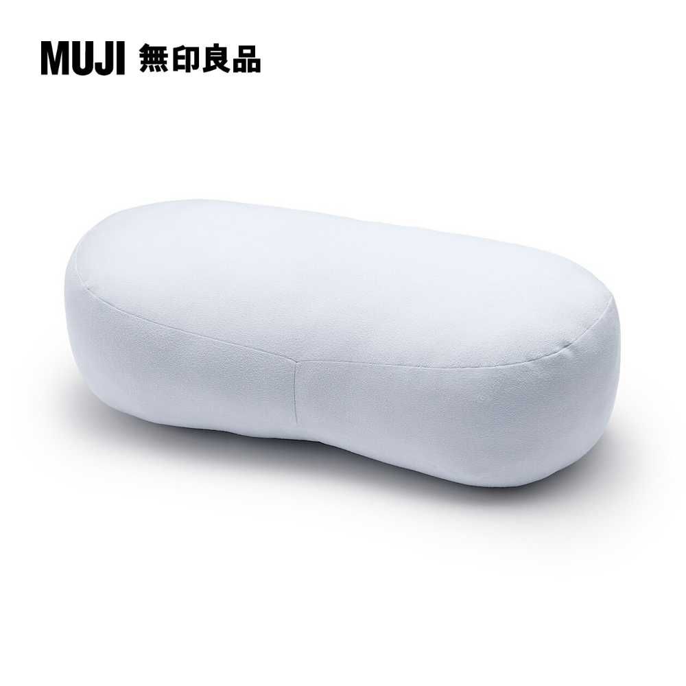 MUJI 無印良品 柔軟多用途靠枕/迷你/灰紫492215cm