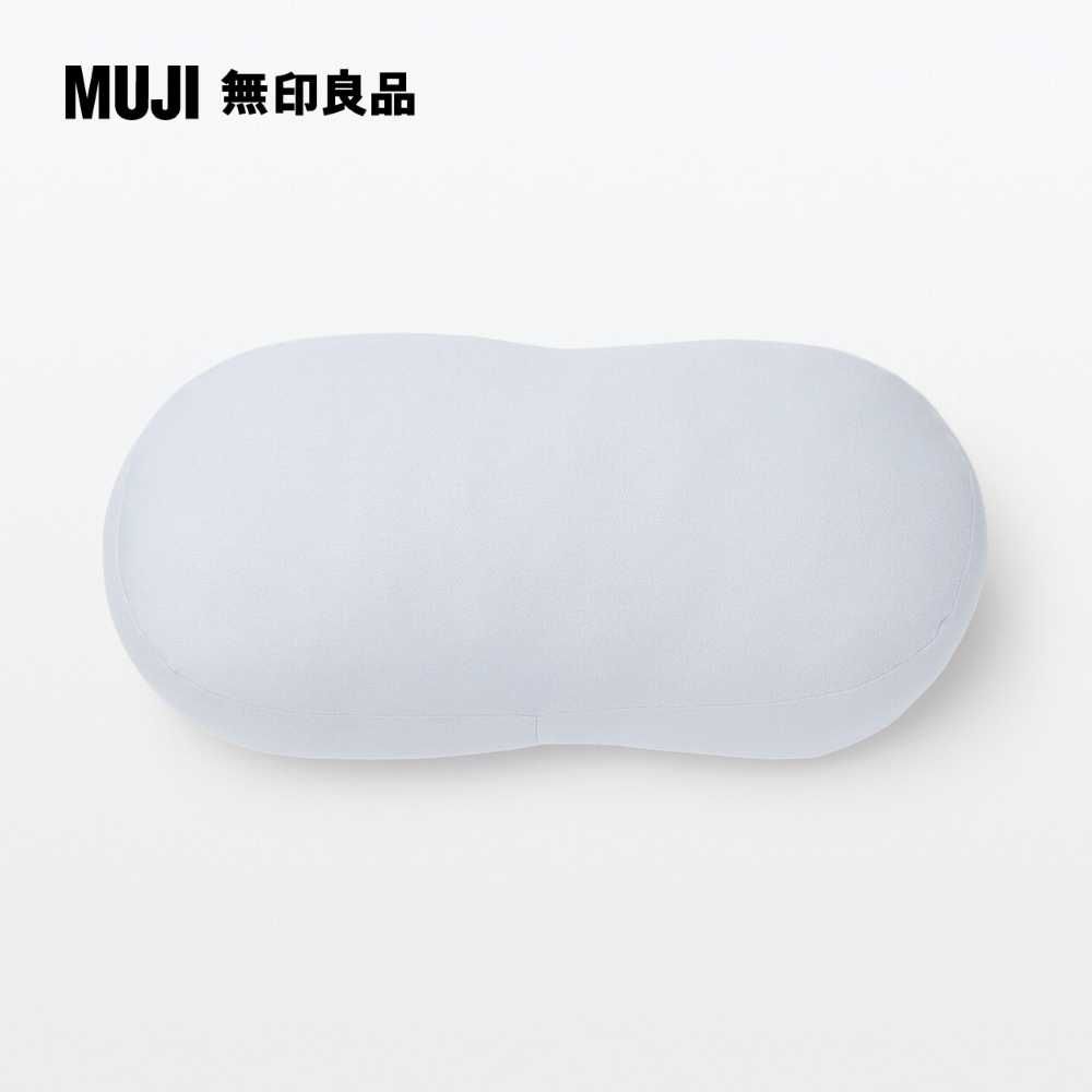 MUJI 無印良品 柔軟多用途靠枕/迷你/灰紫492215cm