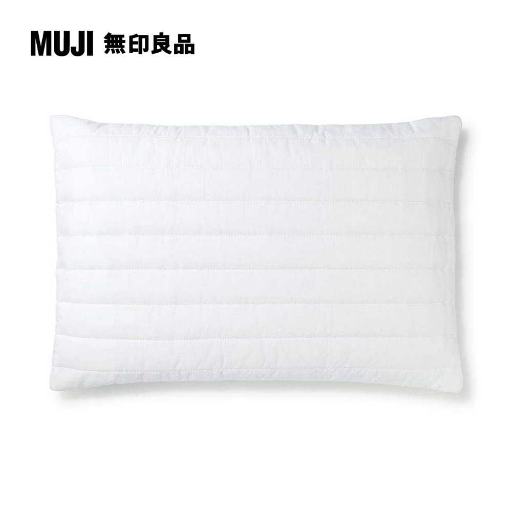 MUJI 無印良品 消臭加工表布可水洗低反發枕4363cm