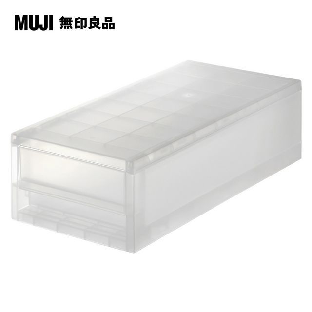 MUJI 無印良品 PP追加用收納盒(高11cm)