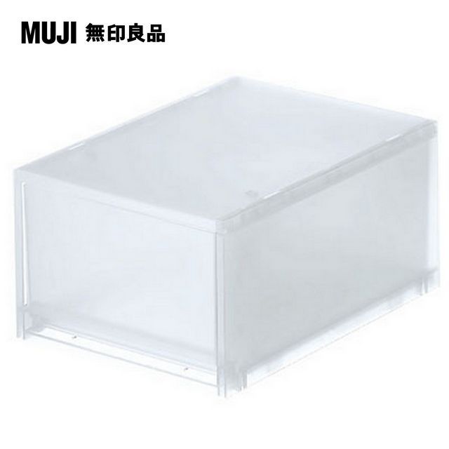 MUJI 無印良品 PP盒/深型(正反疊)/5S