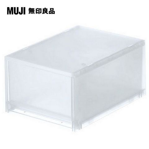 【MUJI 無印良品】PP盒/深型(正反疊)/5S