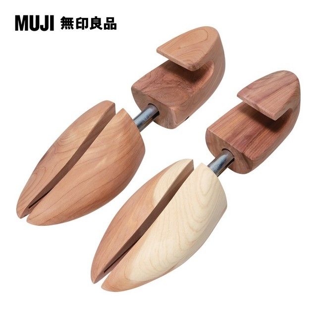 MUJI 無印良品 紅杉木鞋撐(23~25cm適用)