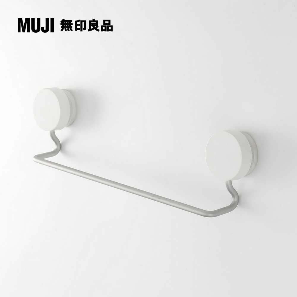 MUJI 無印良品 吸盤式收納架/廚房用長412*寬57*高102mm