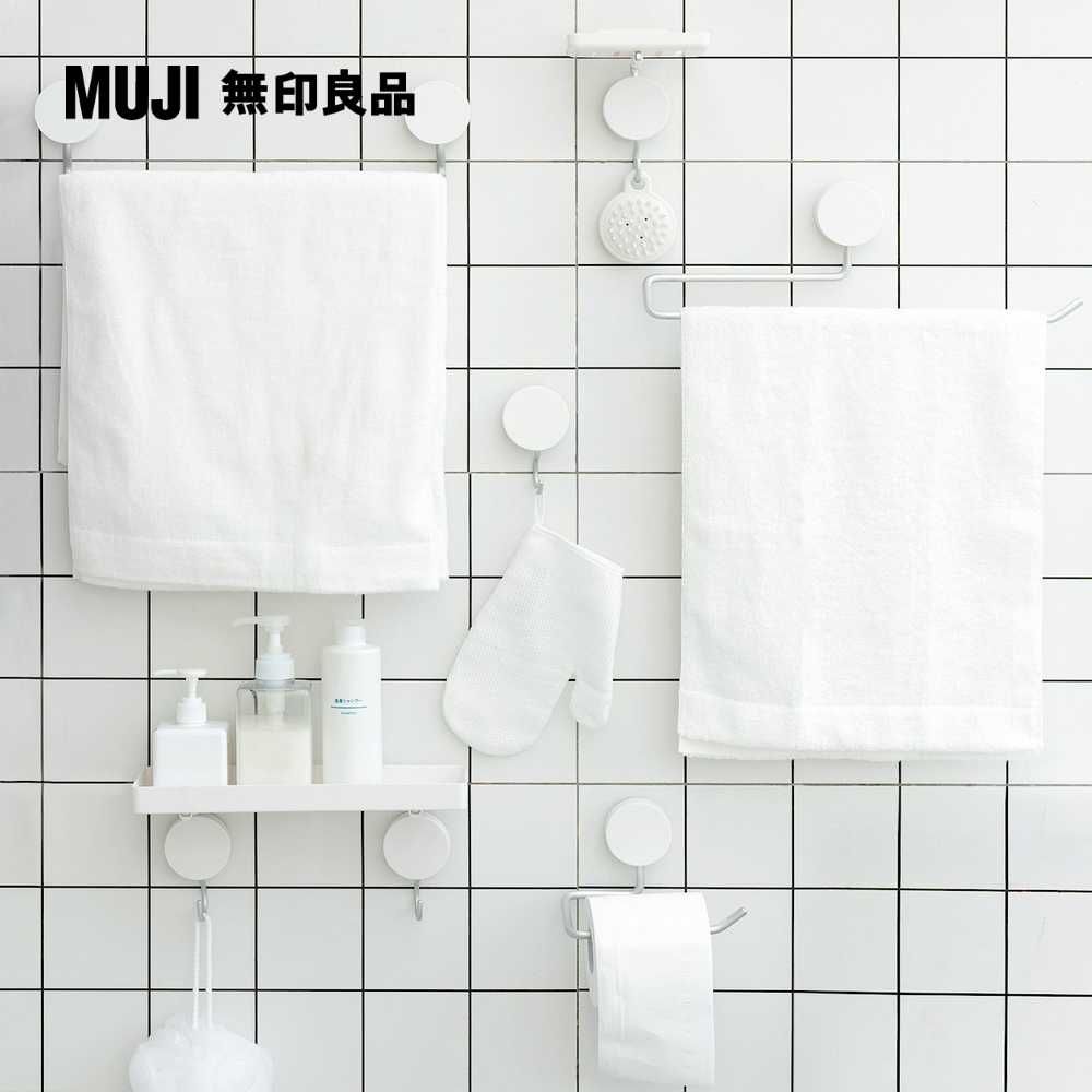 MUJI 無印良品 吸盤式收納架/廚房用長412*寬57*高102mm