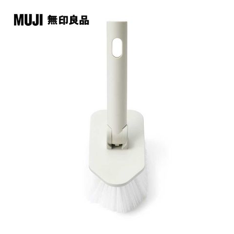 MUJI 無印良品 掃除系列/頭部可替換/浴室用刷約高18cm