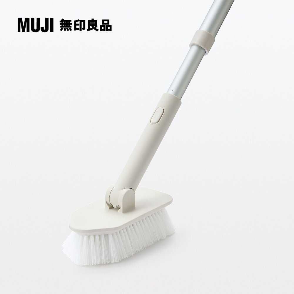 MUJI 無印良品 掃除系列/頭部可替換/浴室用刷約高18cm