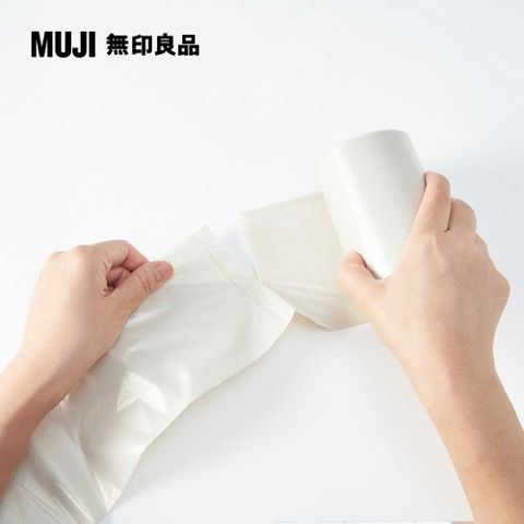 MUJI 無印良品 再生聚乙烯垃圾袋/L63x72cm25入