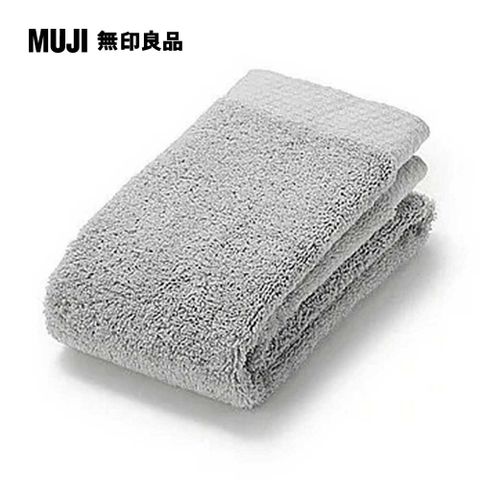 MUJI 無印良品 厚手浴巾/淺灰【成品尺寸】70*140 cm