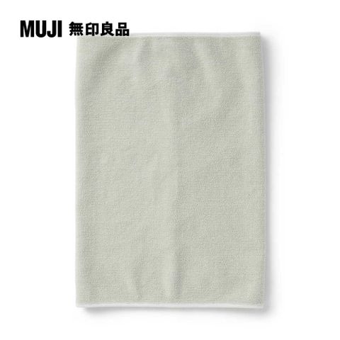 MUJI 無印良品 伸縮頭用毛巾/淡綠