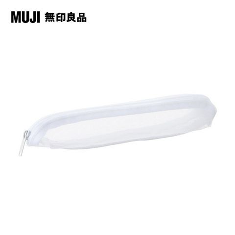 MUJI 無印良品 側邊網眼牙刷收納袋S (約18.5x3.5x3.5cm)