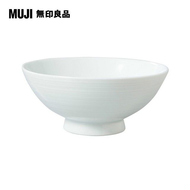 MUJI 無印良品 白磁飯碗(大)