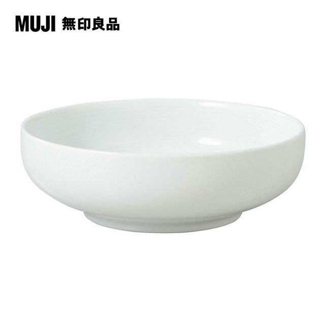 MUJI 無印良品 白磁淺缽(大)