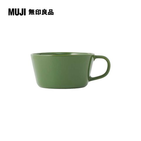 MUJI 無印良品 火石器馬克杯/穀物用綠色 直徑11.5cm