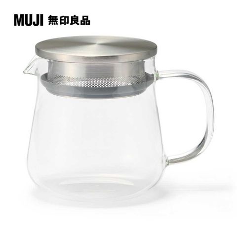 MUJI 無印良品 耐熱玻璃壺/小500 mL