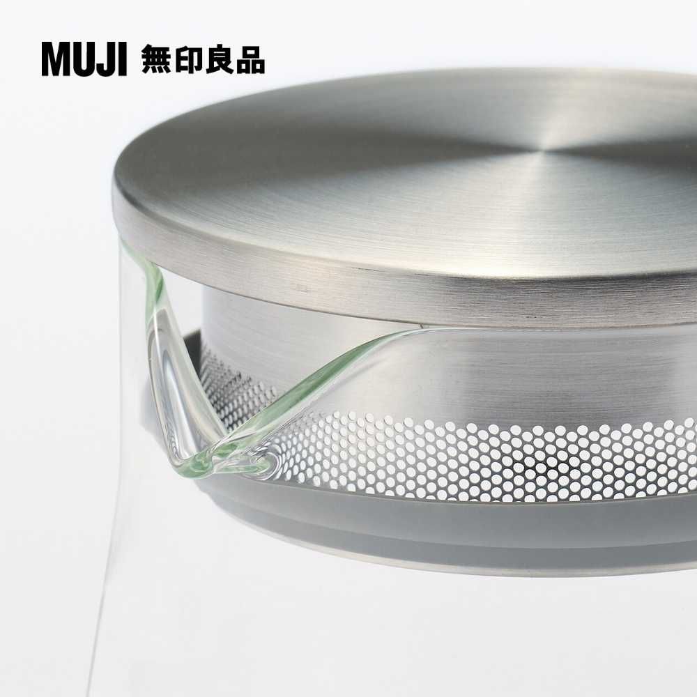 MUJI 無印良品 耐熱玻璃壺/小500 mL