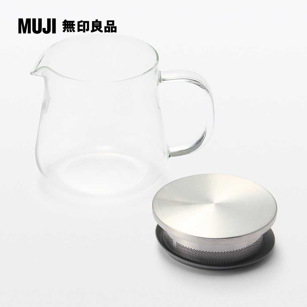 MUJI 無印良品 耐熱玻璃壺/小500 mL