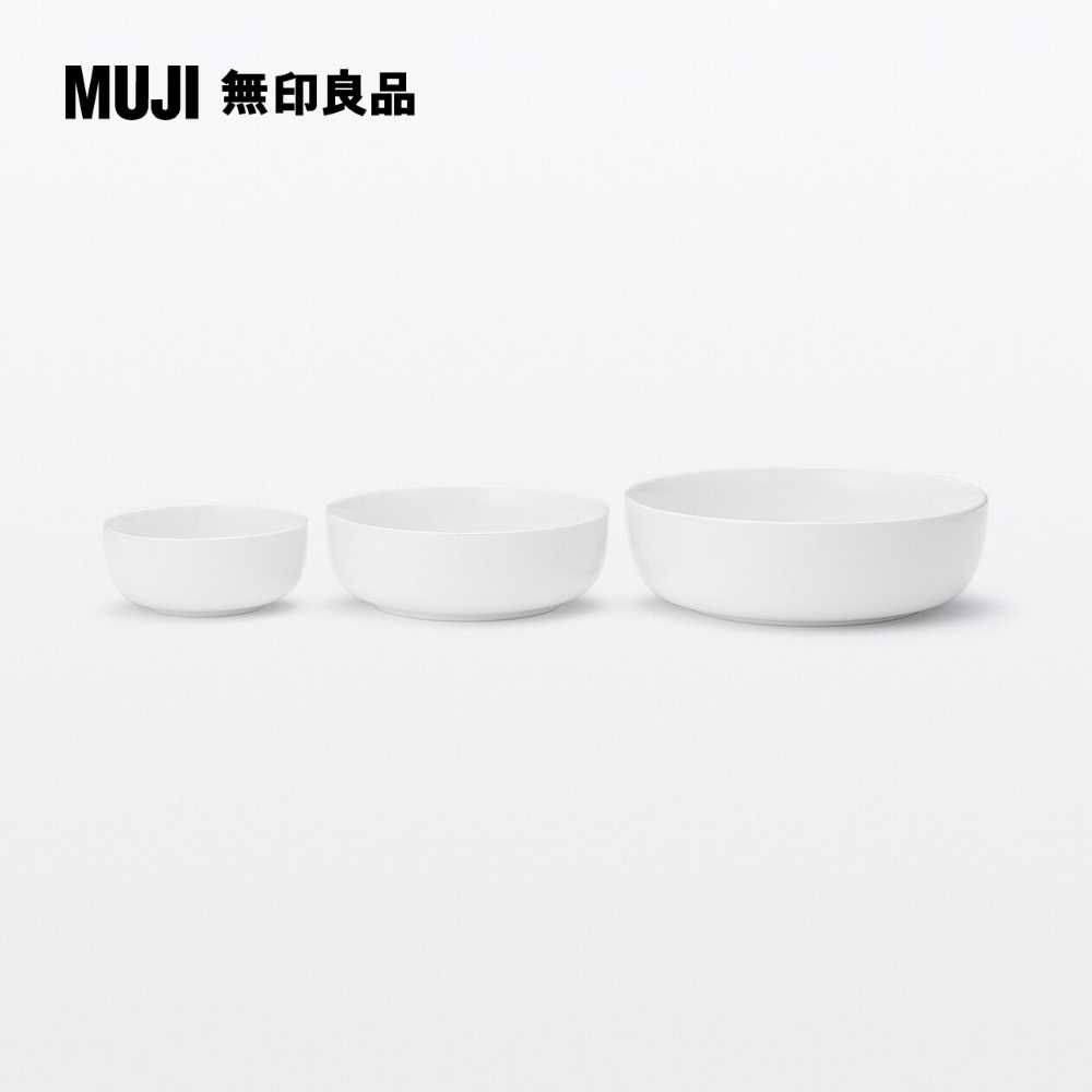 MUJI 無印良品 日常食器/缽/大白 約直徑21cm