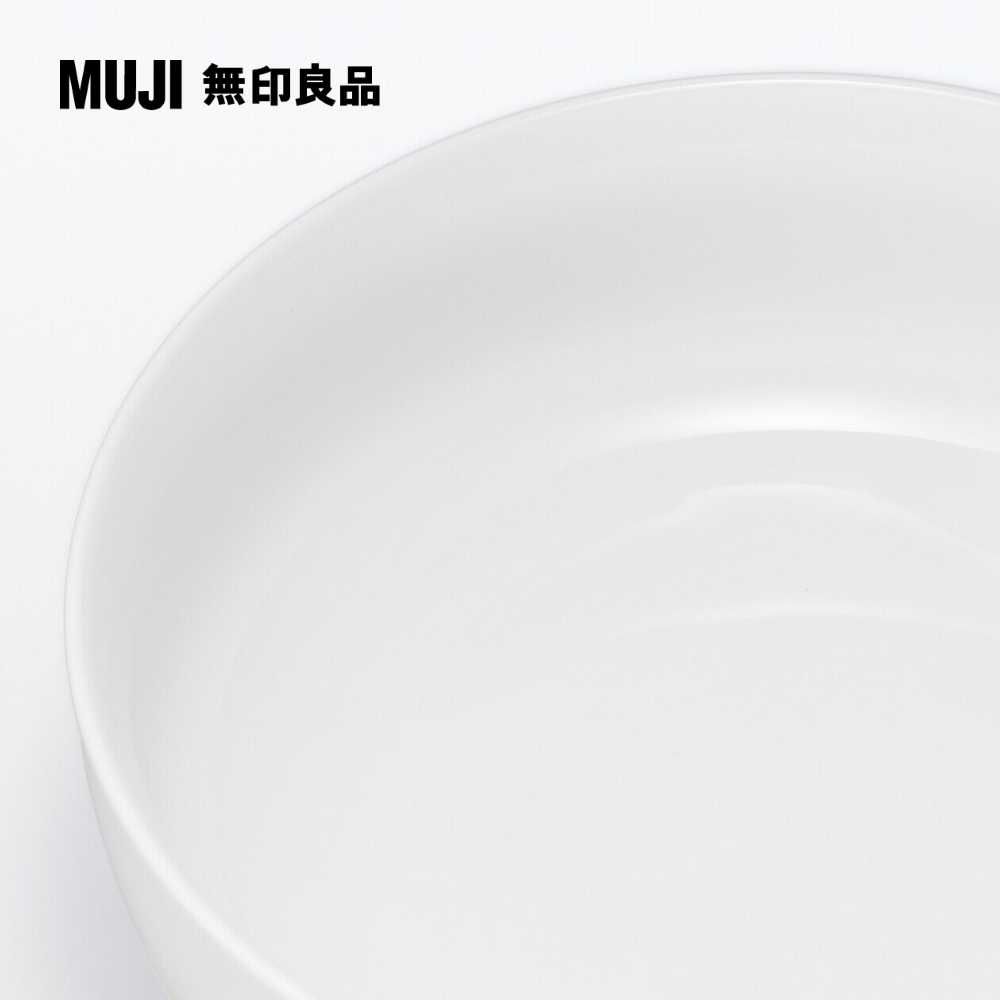 MUJI 無印良品 日常食器/缽/中白 約直徑16.5cm