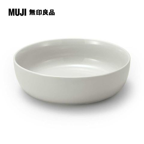 MUJI 無印良品 日常食器/缽/大灰米 約直徑21cm