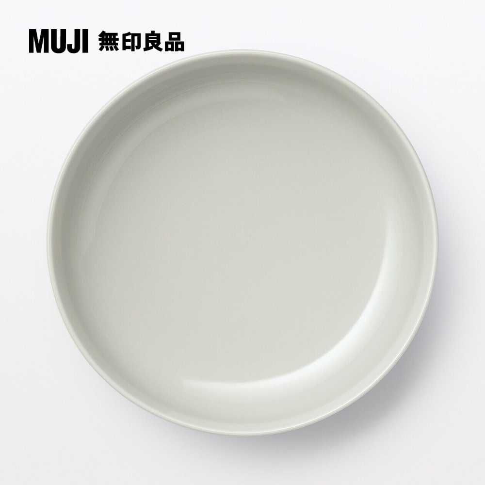 MUJI 無印良品 日常食器/缽/大灰米 約直徑21cm