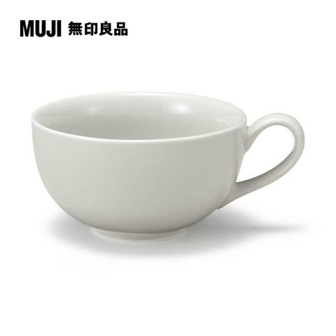 MUJI 無印良品 日常食器/茶杯灰米 約250mL