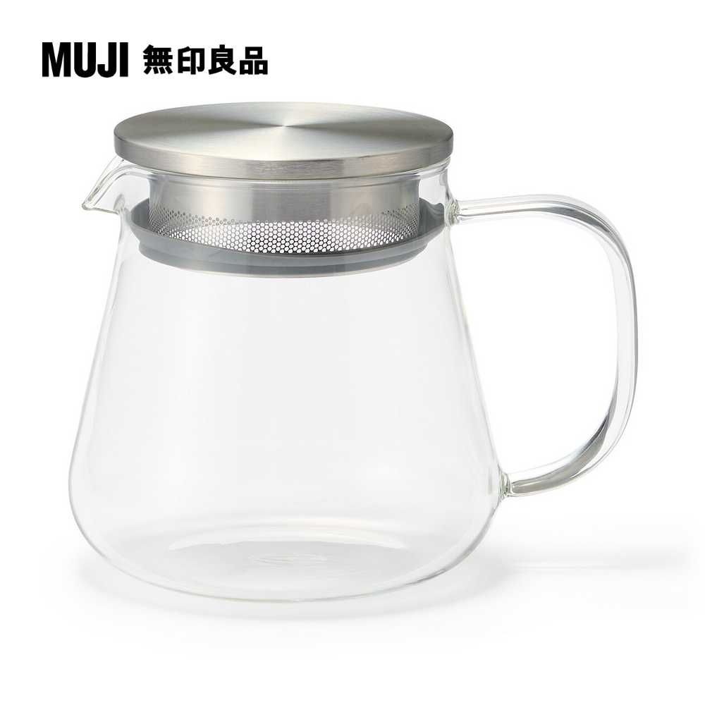 MUJI 無印良品 耐熱玻璃壺/大750ml