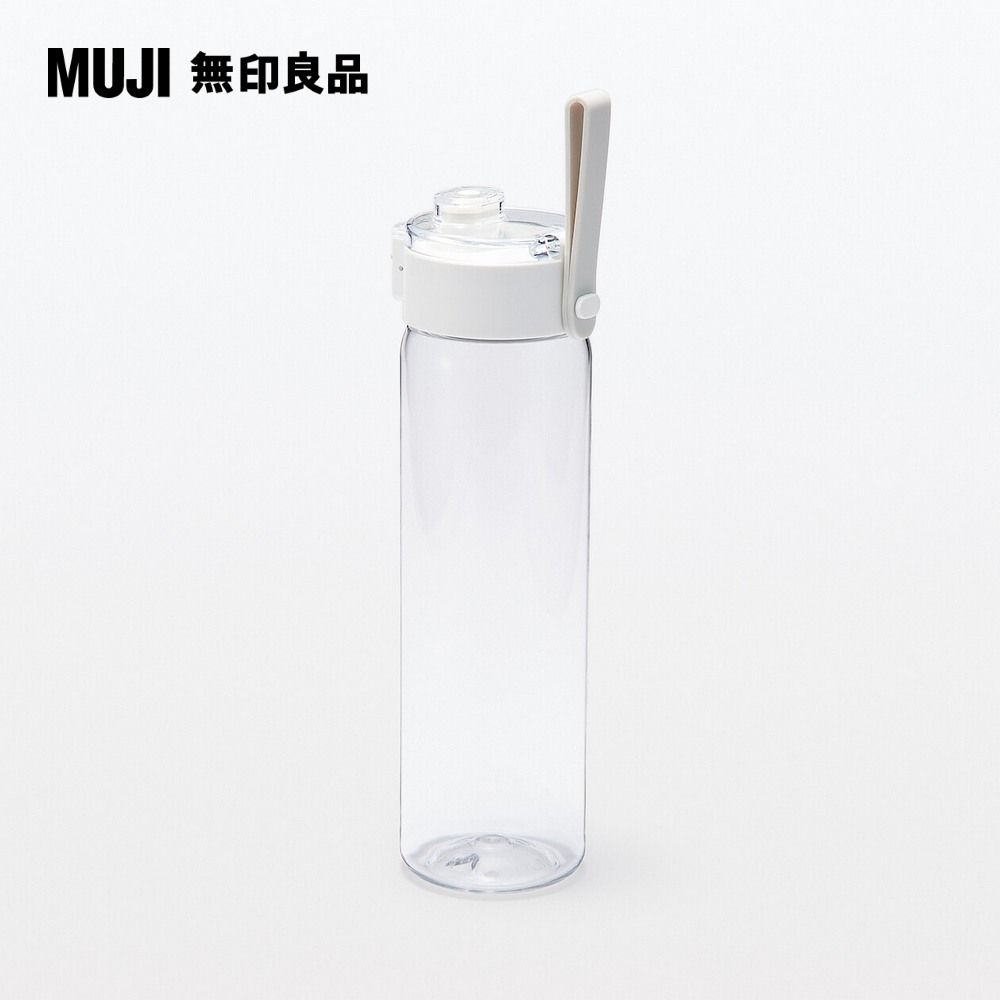 MUJI 無印良品 攜帶式透明水壺/800ml
