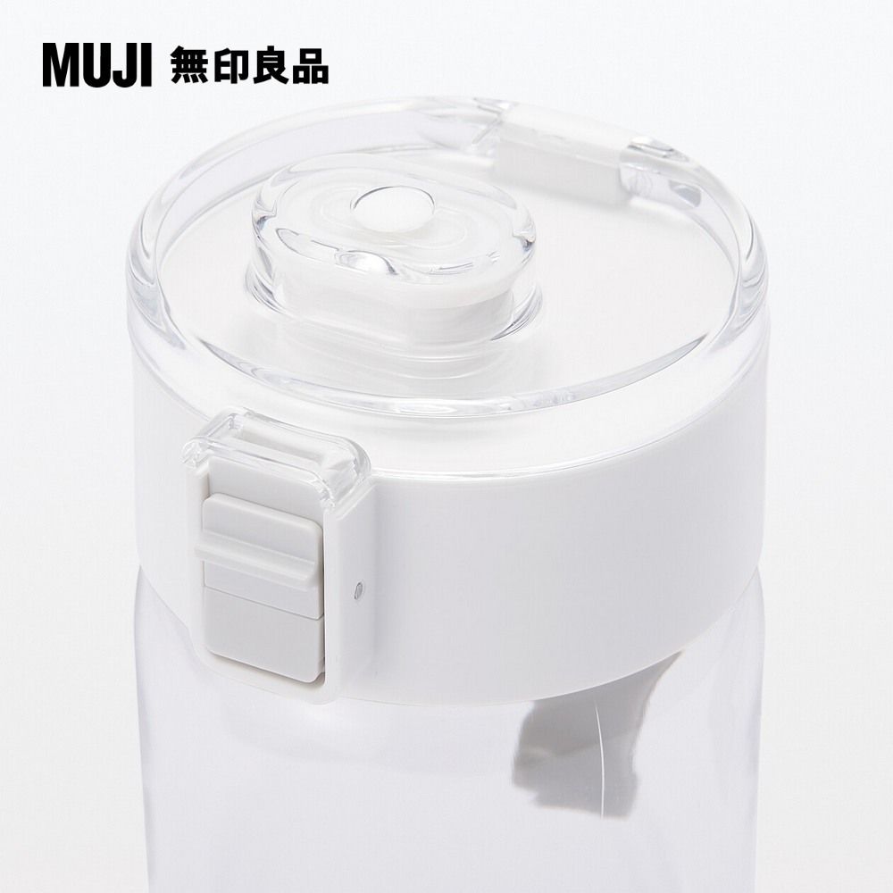 MUJI 無印良品 攜帶式透明水壺/800ml