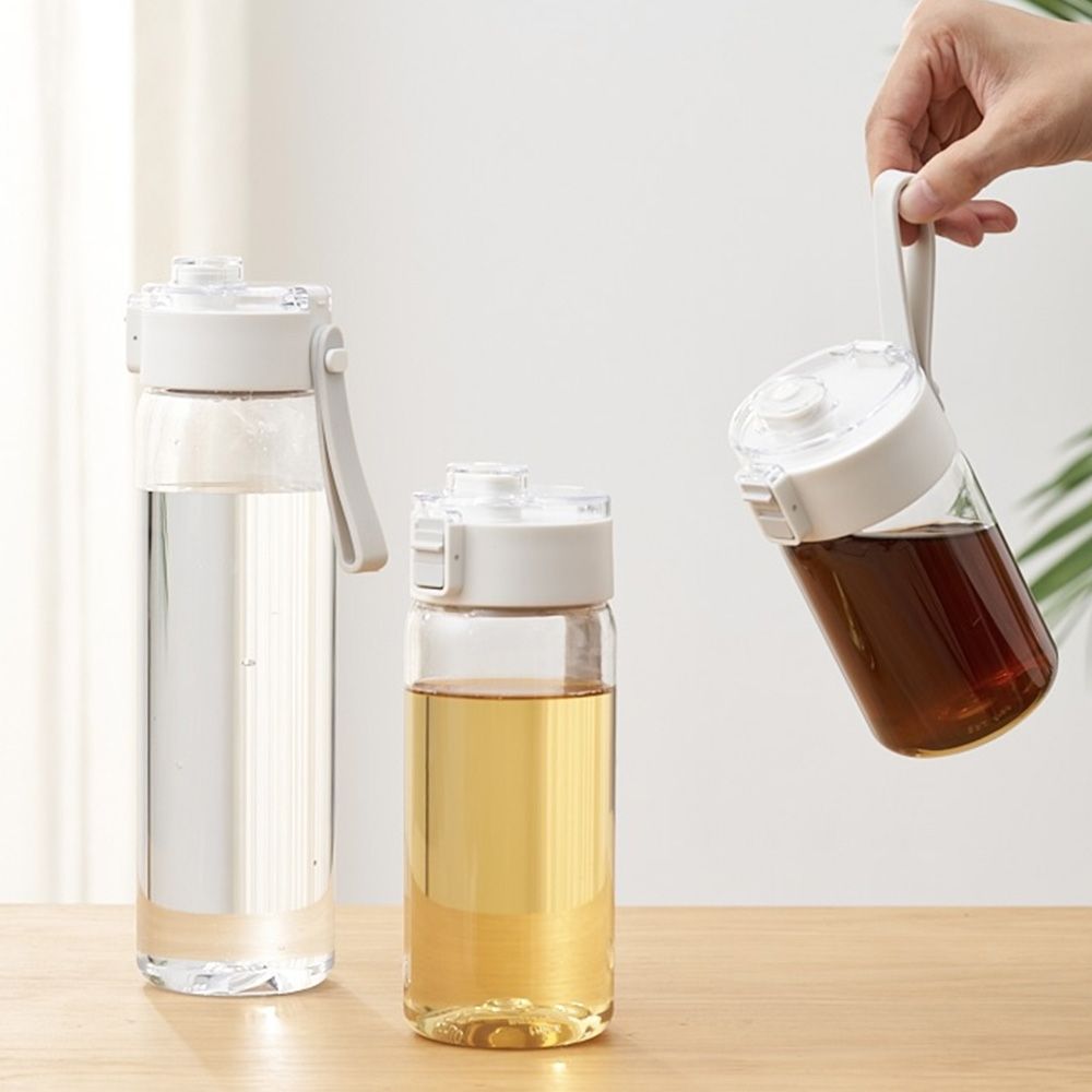 MUJI 無印良品 攜帶式透明水壺/800ml