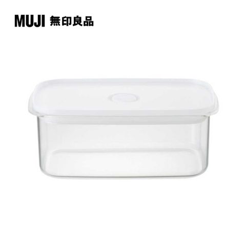 MUJI 無印良品 可微波密閉式保存容器/深型.中約950ml