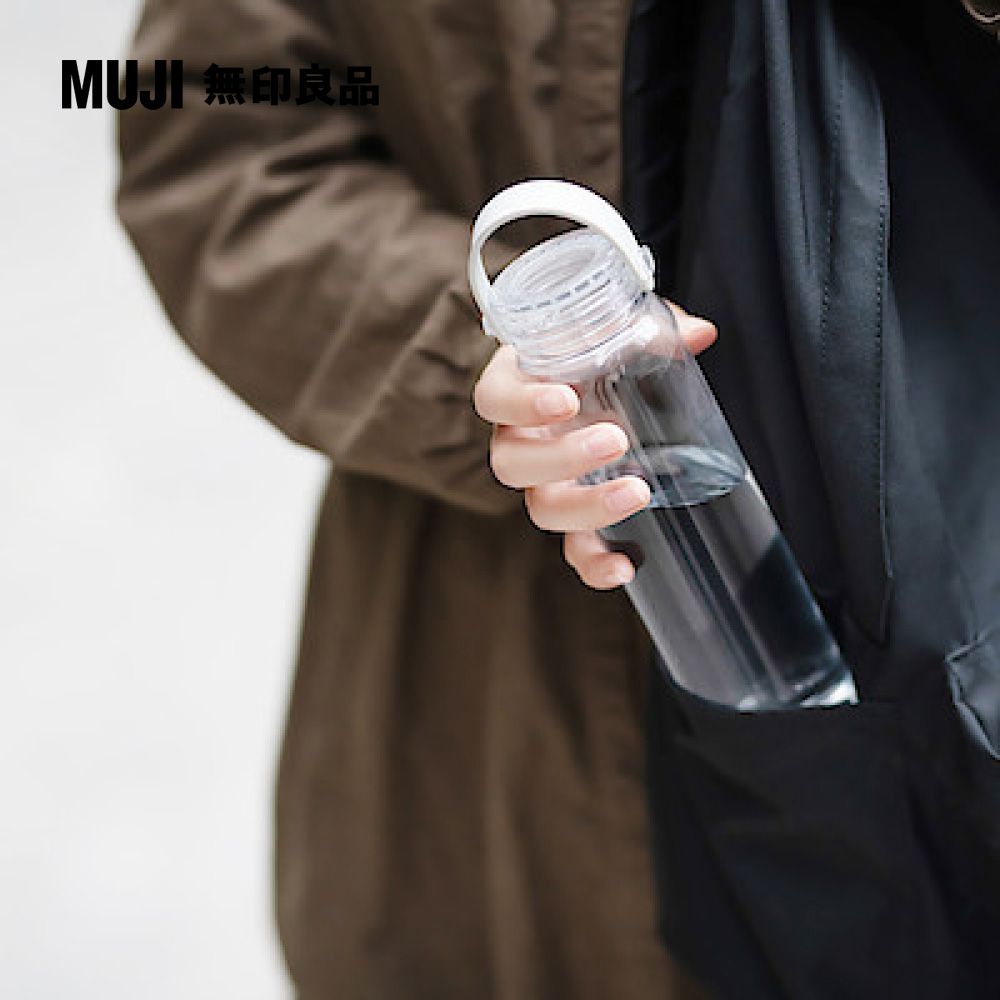 攜帶式透明水壺/附提把/410ml