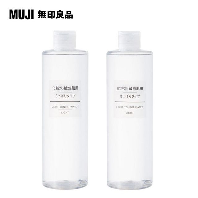 MUJI 無印良品】敏感肌化妝水(清爽型)/400ml*2入組- PChome 24h購物