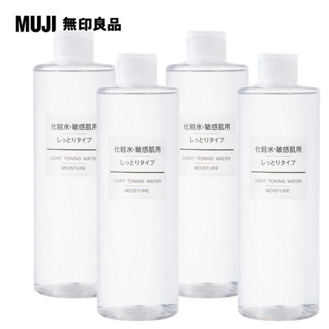 MUJI 無印良品 敏感肌化妝水(滋潤型)/400ml*4入組