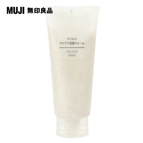 MUJI 無印良品 溫和去角質洗面乳/200g(Q)