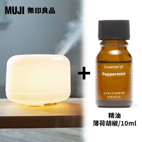 大容量超音波芬香噴霧器(P)+精油.薄荷胡椒/10ml
