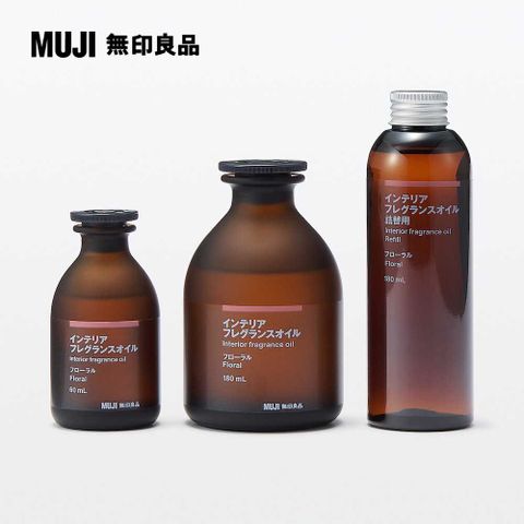 MUJI 無印良品 空間芬香油(補充瓶)花香180ml