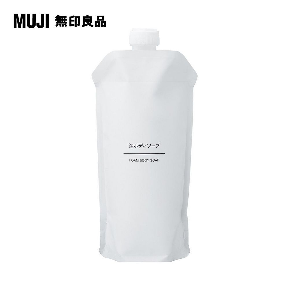 MUJI 無印良品 泡沫沐浴乳340ml