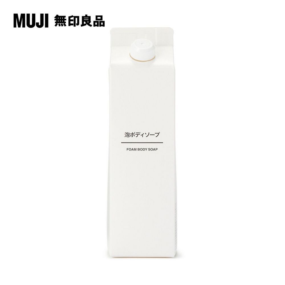 MUJI 無印良品 泡沫沐浴乳600ml