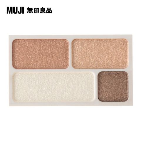 MUJI 無印良品 4色眼彩/金棕/4.5g