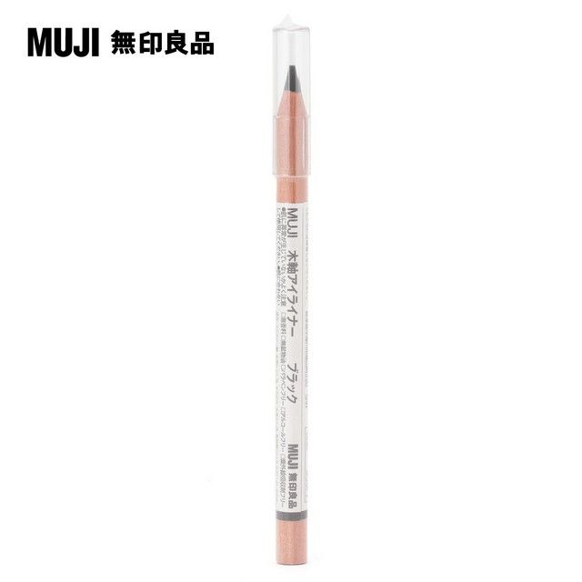 MUJI 無印良品 木軸眼線筆/黑(R)