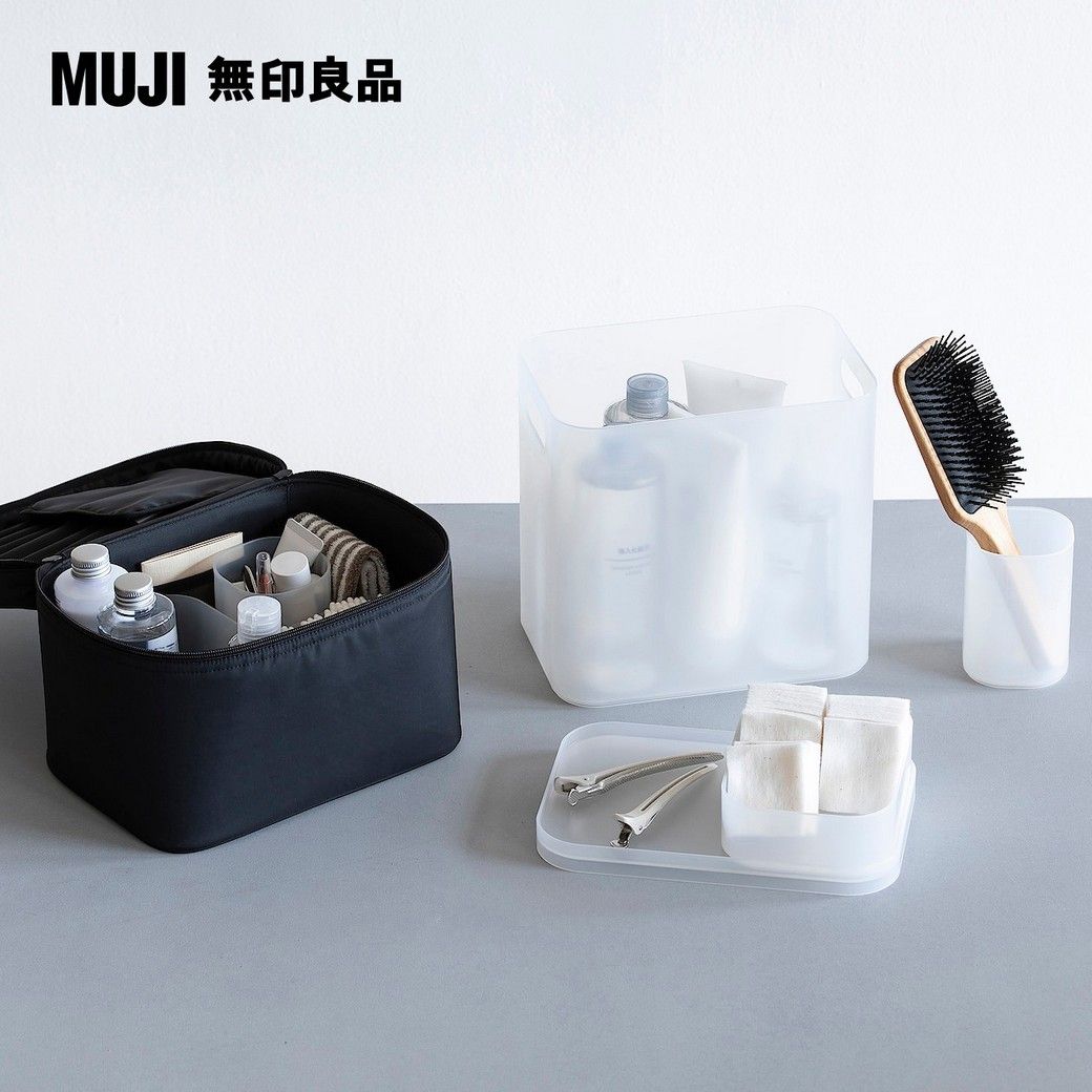 無印良品　化粧台 Put your top cosmetics in a MUJI makeup box - YouTube
