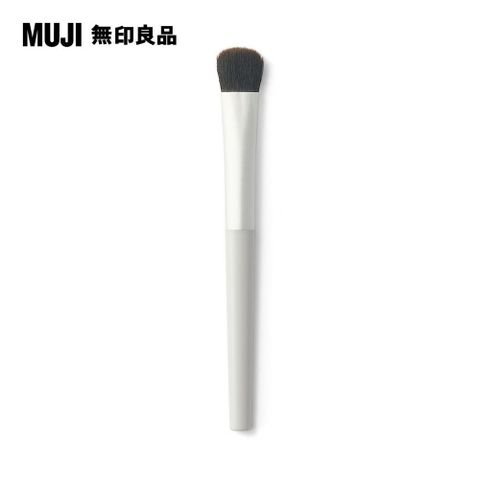 MUJI 無印良品 聚酯纖維眼影刷全長約126mm