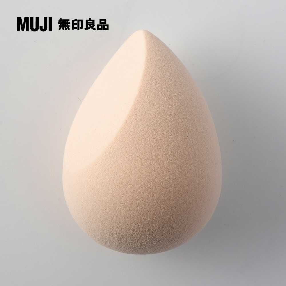 MUJI 無印良品 3D化妝用海綿組海綿1入收納盒1入