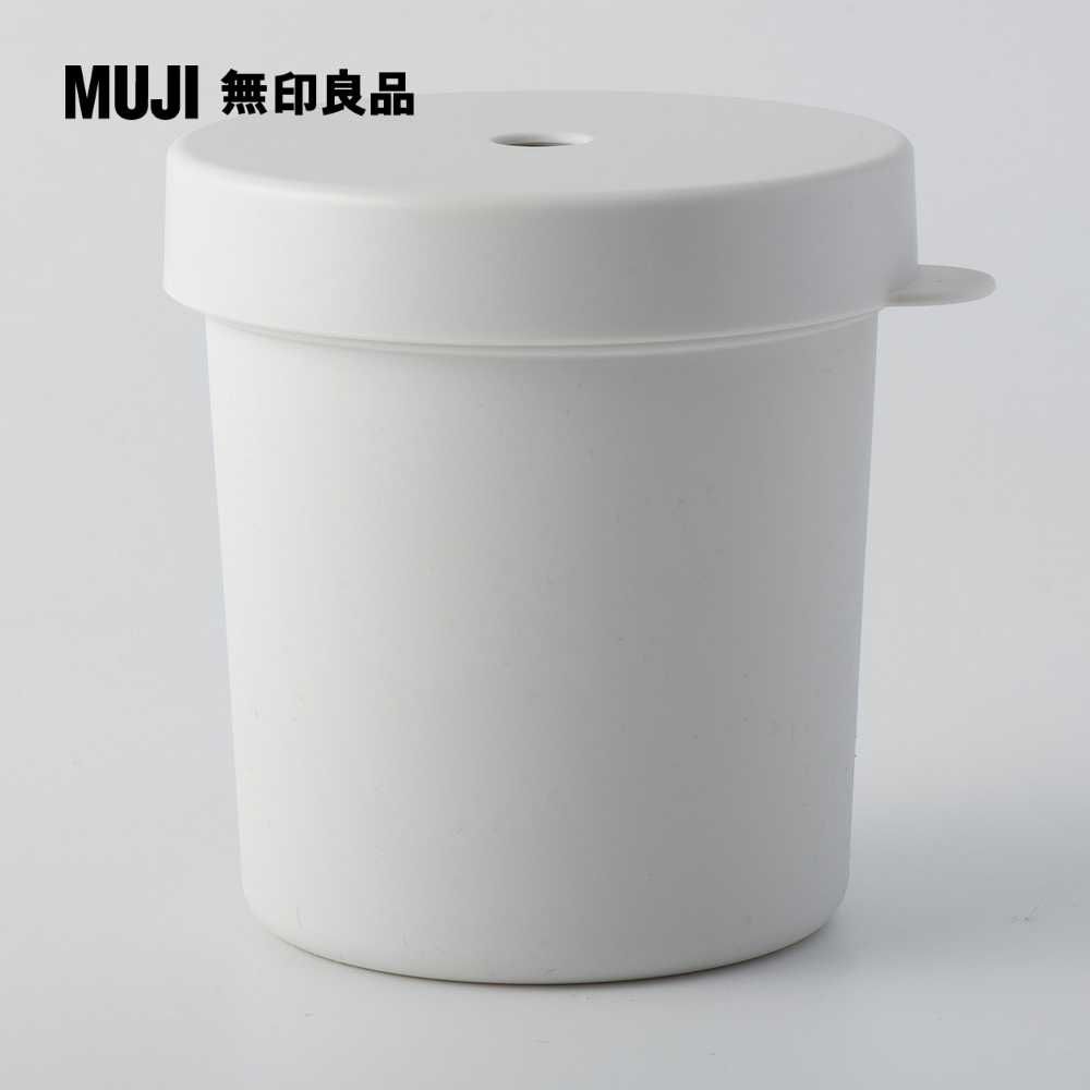 MUJI 無印良品 3D化妝用海綿組海綿1入收納盒1入