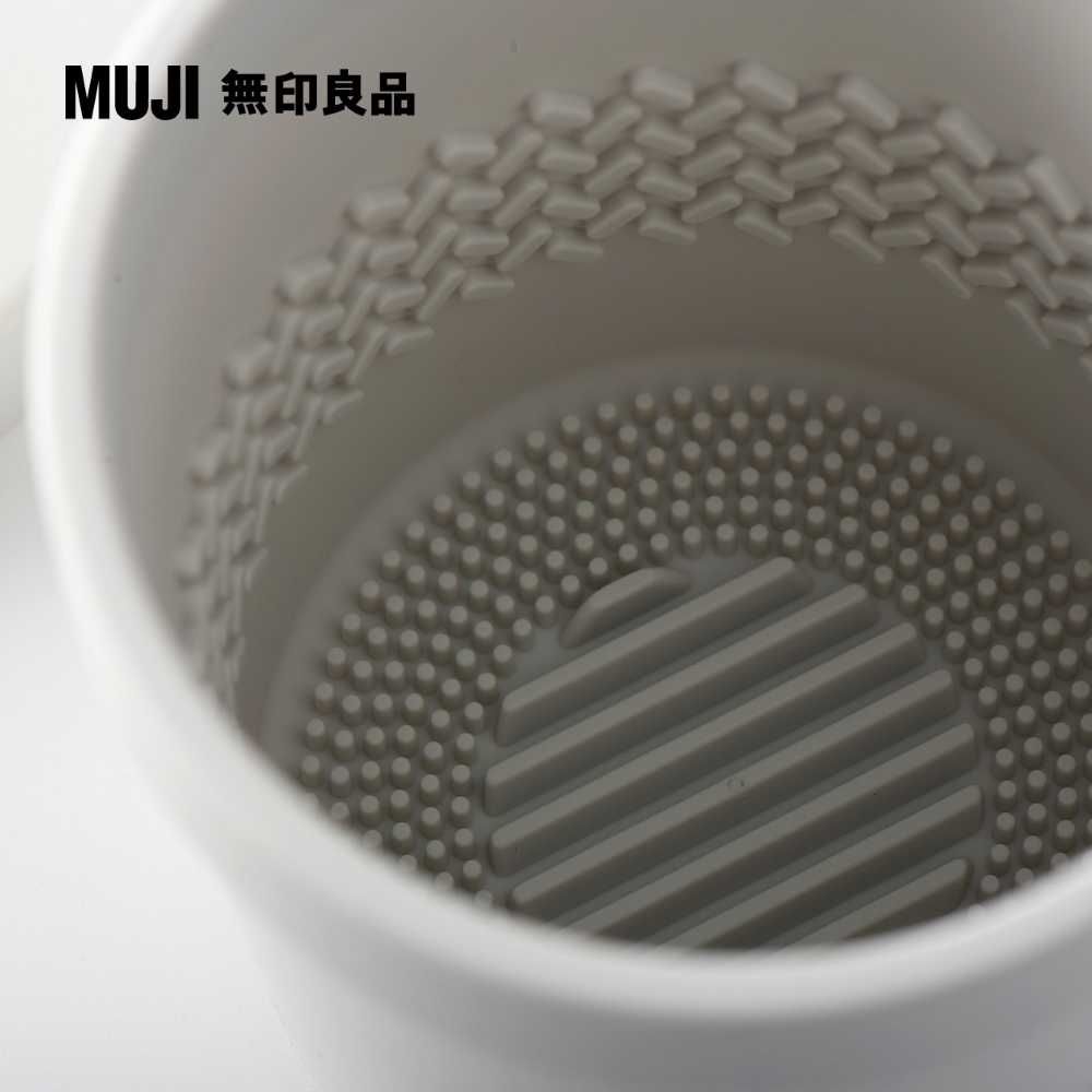 MUJI 無印良品 3D化妝用海綿組海綿1入收納盒1入