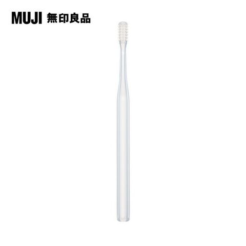 MUJI 無印良品 聚丙烯牙刷/極細毛/白.全長約172mm